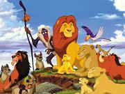 Les personnages du Roi Lion