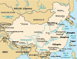 Principales villes de Chine