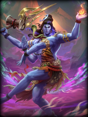 Représentation de Shiva.