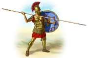 Hoplite-Soldat grec-Lance.jpg
