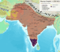 Ashoka Maurya Empire 250 BCE .gif
