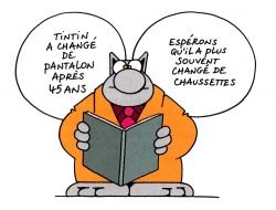 Le Chat, par Philippe Geluck.
